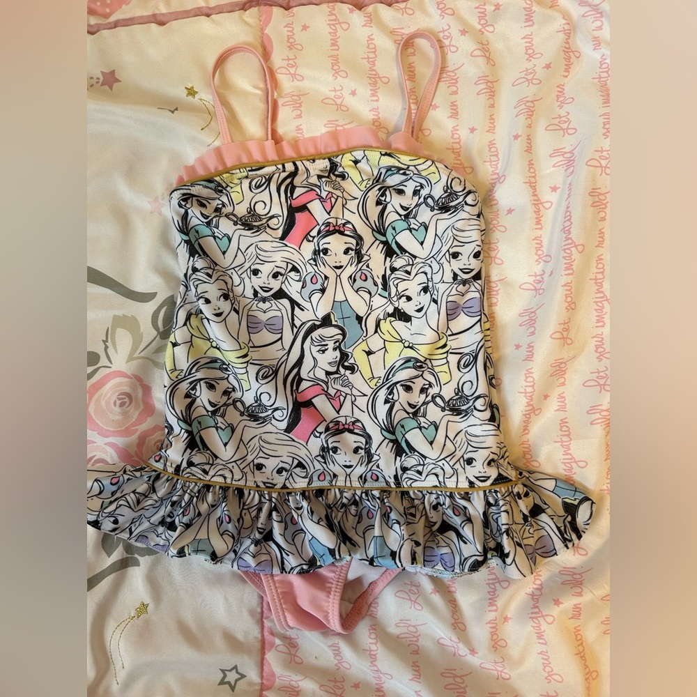 5/6, Disney Princess Ruffle Swimsuit